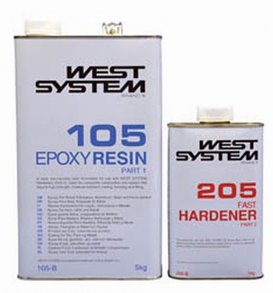 WEST SYSTEM 105 resin & 205 hardener